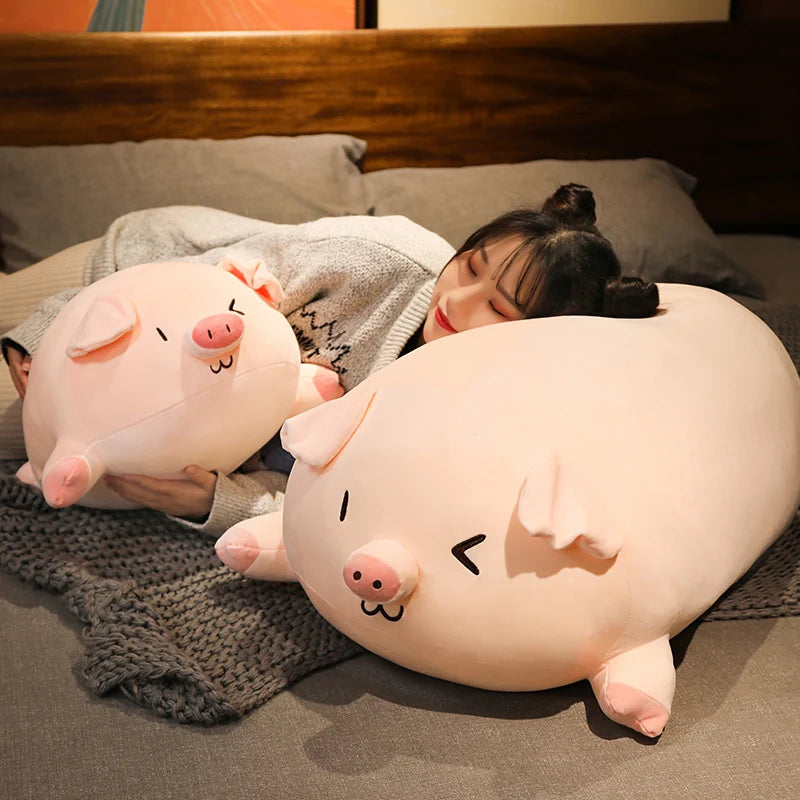 Hug Pink Fat Pig