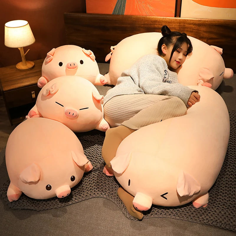 Hug Pink Fat Pig