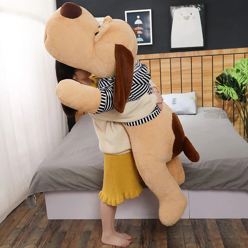 Hug Giant Dog