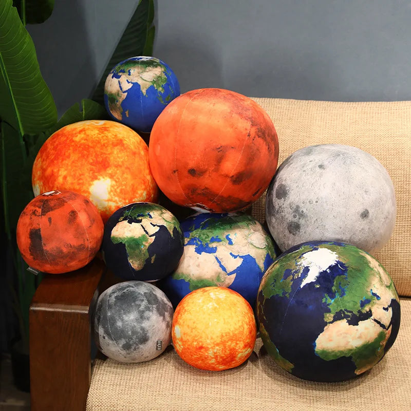 Hug Stuffed Planets in the Solar System