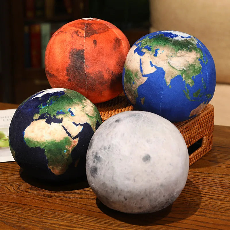 Hug Stuffed Planets in the Solar System