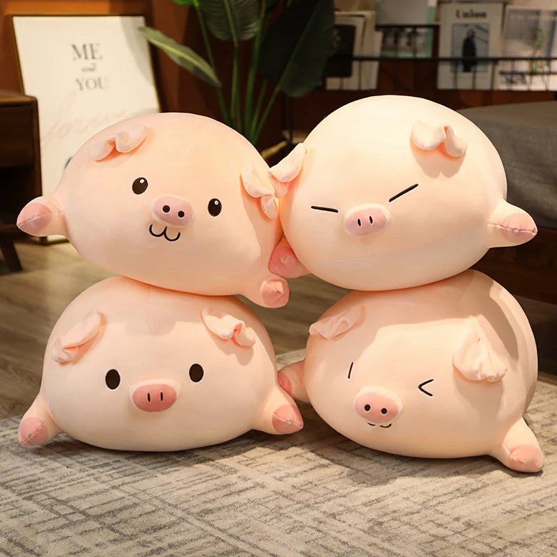 Hug Pink Fat Pig